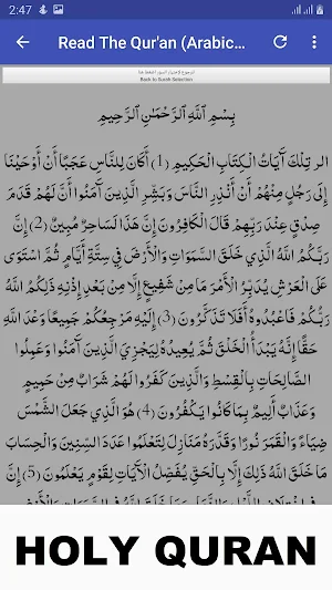 Quran with English translation free Mishary Rashid Screenshot 2