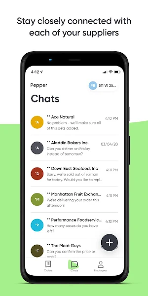 Pepper for Restaurants Screenshot 3