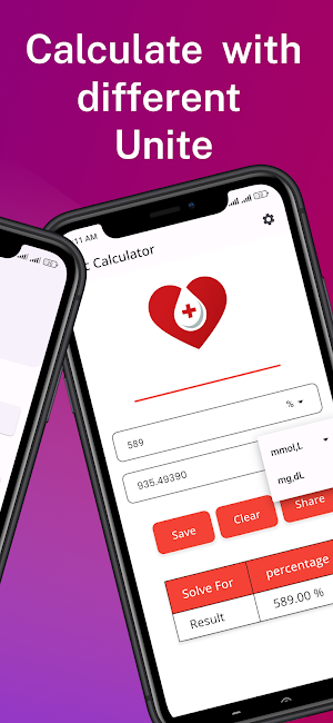 A1c Calculator Screenshot 2
