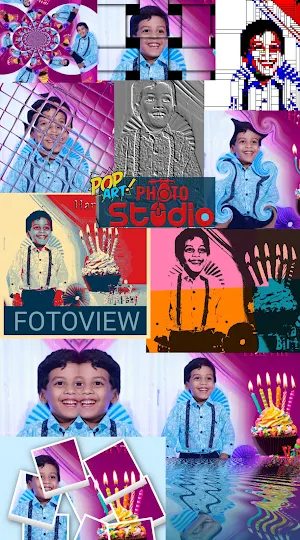 Pop Art Studio Photo Editor Screenshot 2
