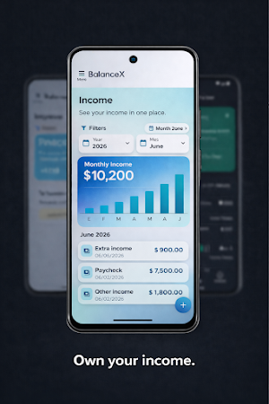 BalanceX — Money Tracker Screenshot 2