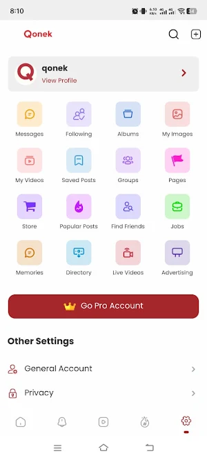 Qonek Mega App Screenshot 1