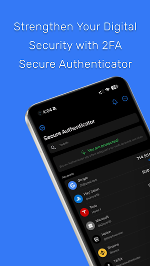 Authenticator Screenshot 1