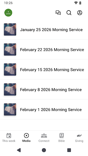 Community Baptist Church MI Screenshot 1