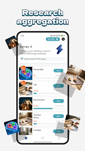 Survey X: Take. Earn. Redeem. Screenshot 0