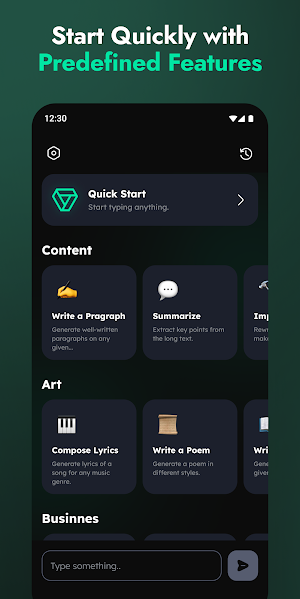 AI ChatBot Assistant Screenshot 2