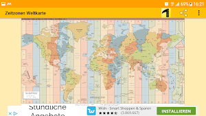 Time Zone Map Screenshot 2