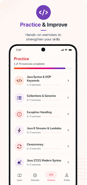 Java Backend Engineer - Learn Screenshot 3