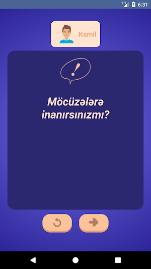 Doğruluq və cəsarət Screenshot 3