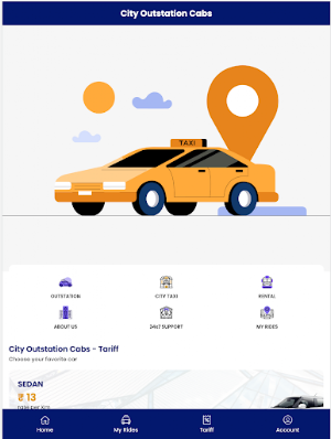 CITY OUTSTATION CABS Screenshot 2
