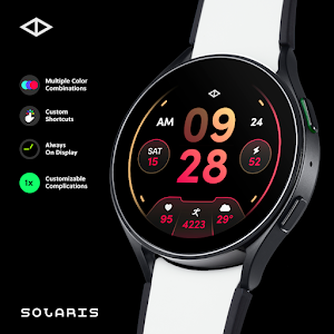 Solaris: Digital Watch Face Screenshot 0