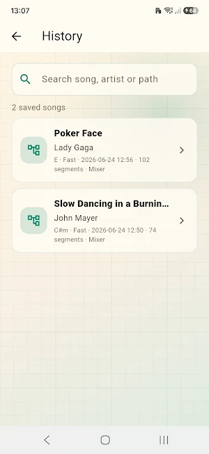 HarmonicGlyph: Chord Analyzer Screenshot 3