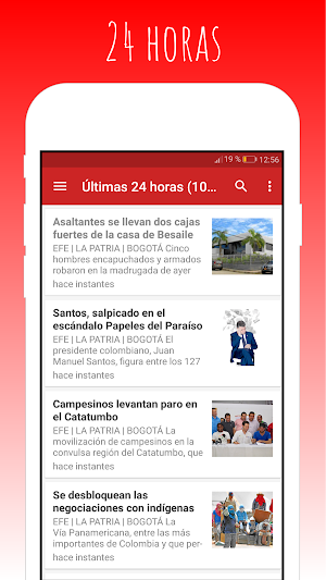 Newspapers Colombia Screenshot 1