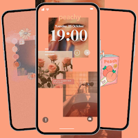 Peach Aesthetic Wallpaper 4K