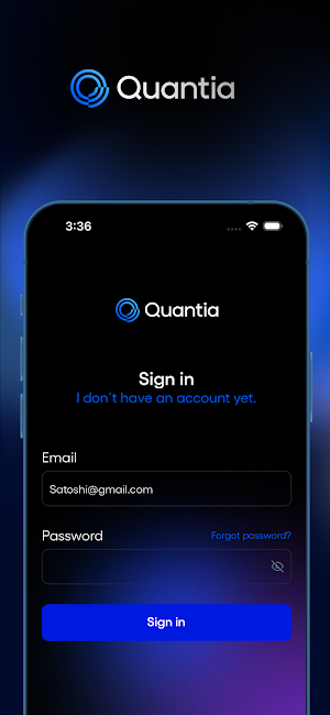 Quantia.io Screenshot 0