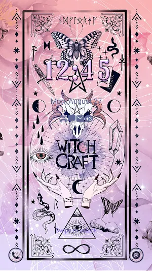 Witchcraft Card - Wallpaper Screenshot 1