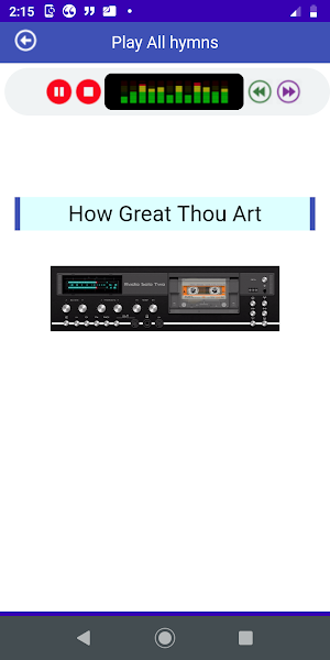 Morning devotion hymns (audio) Screenshot 3
