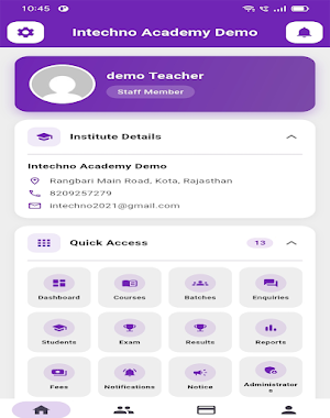 The Institute Management Screenshot 1