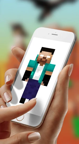 Herobrine Skins For Minecraft Screenshot 2
