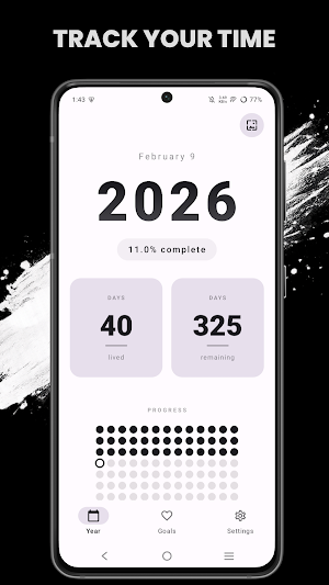 Few Days - Dot Goal Tracker Screenshot 1
