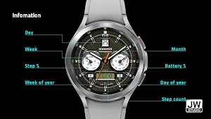 JW026 jwstudio watchface Screenshot 1