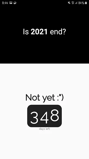 Is 2021 End? Screenshot 2
