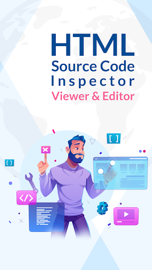 HTML Source Code Inspector, Viewer & Editor Screenshot 0