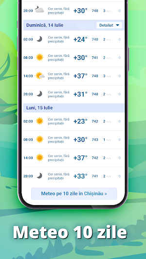 Meteo2 Moldova Screenshot 3