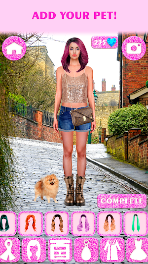 Rich Girl Dress Up Game for girls Screenshot 2
