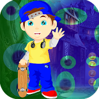 Skateboard School Boy Rescue -