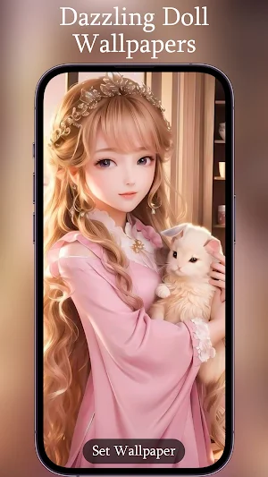 Cute Doll Wallpapers HD | 4K Screenshot 3