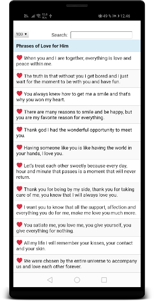 Love Quotes Screenshot 2