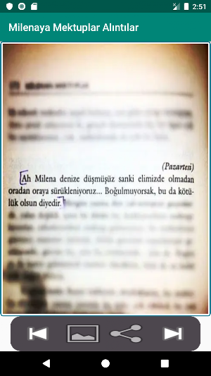 Milena'ya Mektuplar Alıntılar Screenshot 0