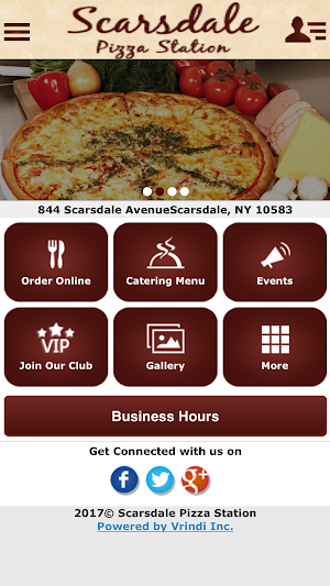 Scarsdale Pizza Station Screenshot 0