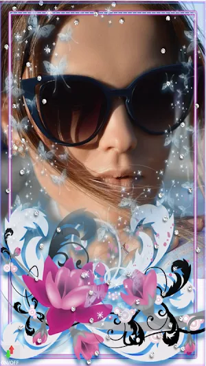 Nice Flower Photo Frame Screenshot 0