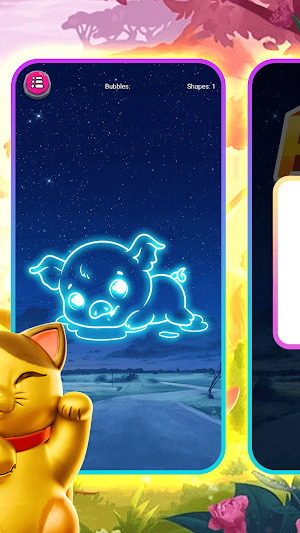 Lucky Neko:pop bubble Screenshot 2