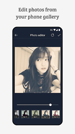 Black & White Video Recorder (B & W Video Editor) Screenshot 3