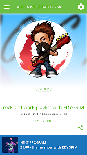 ALPHA WOLF RADIO 254 Screenshot 0