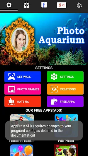 Photo Aquarium Live Wallpaper Screenshot 3