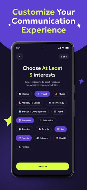 TalkMosaic - AI Character Chat Screenshot 1