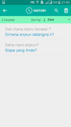 Sundanese Indonesian Translator Screenshot 3