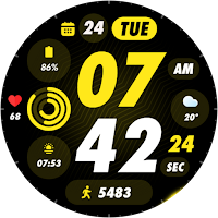 PIXEL SPORT PRO Watch Face