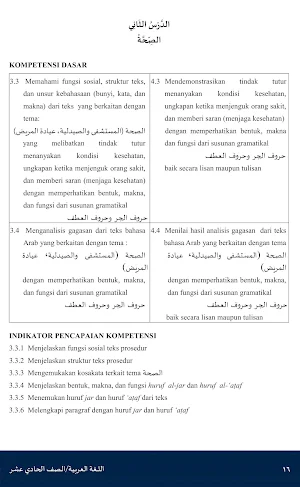 Bahasa Arab MA Kelas XI 2020 Screenshot 3