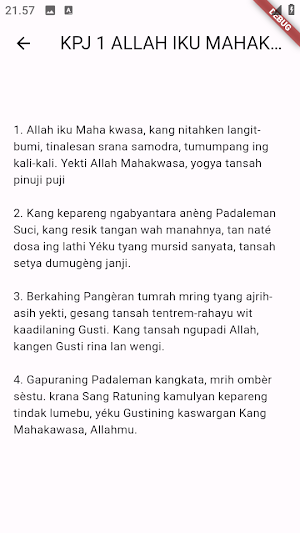 Kidung Pasamuan Jawi [KPJ] Screenshot 2