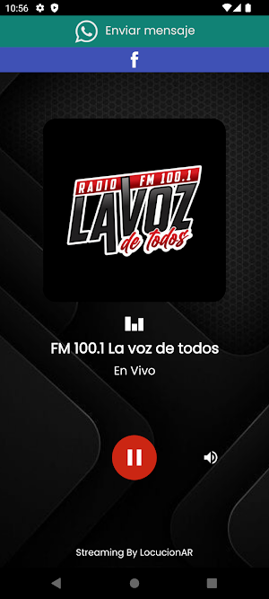 FM 100.1 La voz de todos Screenshot 0