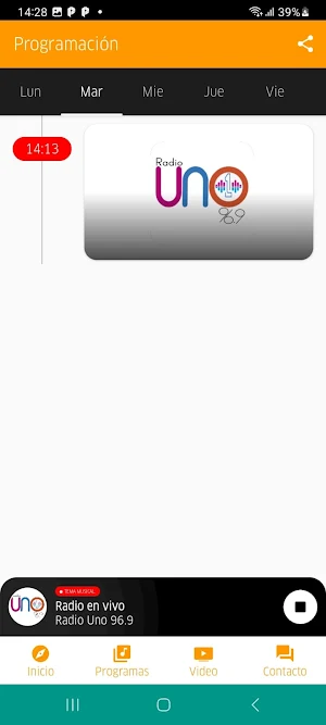 Radio Uno 96.9 Screenshot 1