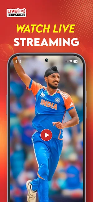 Live Cricket TV Streaming Screenshot 3
