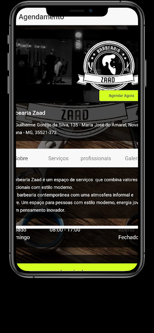 Barbearia Zaad Screenshot 2