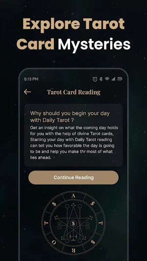 AI Money and Career Tarot Card Screenshot 2