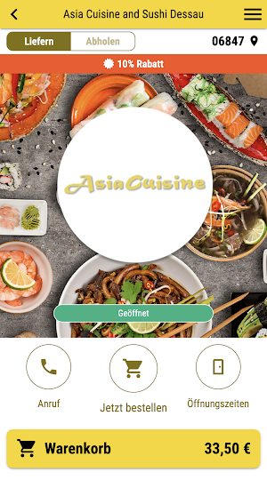 Asia Cuisine and Sushi Dessau Screenshot 0